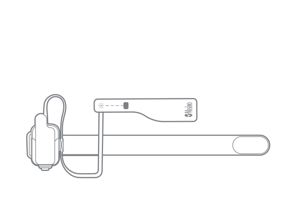 Line drawing of sensor