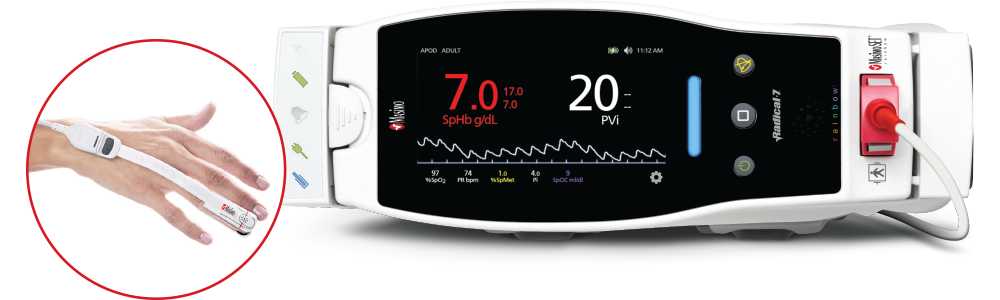 Masimo - PVi - Radical-7 w/ RD SET Sensor