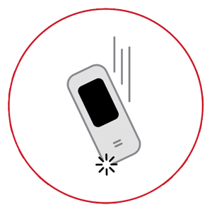 Masimo - Illustration of Rad-G falling