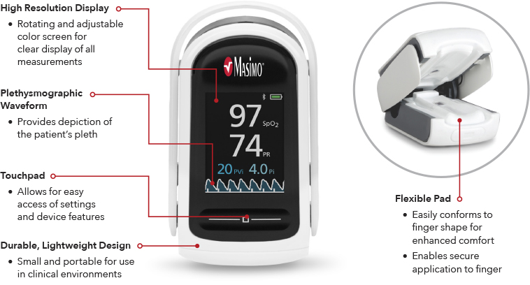 Masimo - MightySat Rx - Features